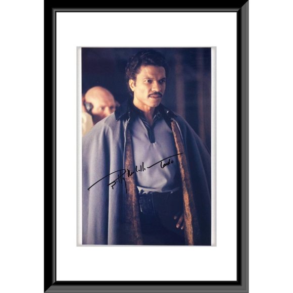 Star Wars Billy Dee Williams Signed Photo
